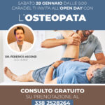 Open Day Osteopata Caradel - Consulto gratuito sabato 28 gennaio 2023